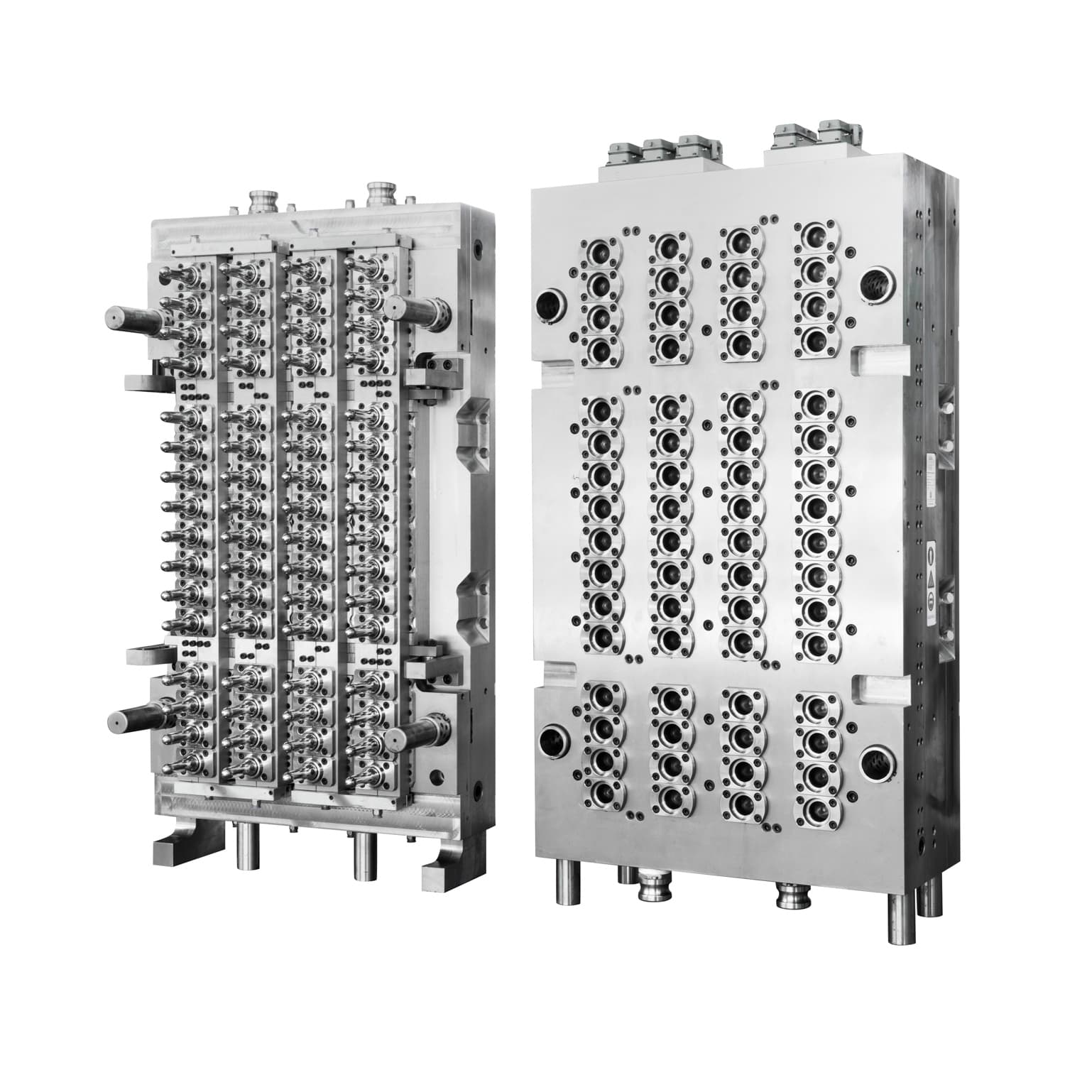 64 -Cavity 38 Neck Pet Preform Form med nåleventilport
